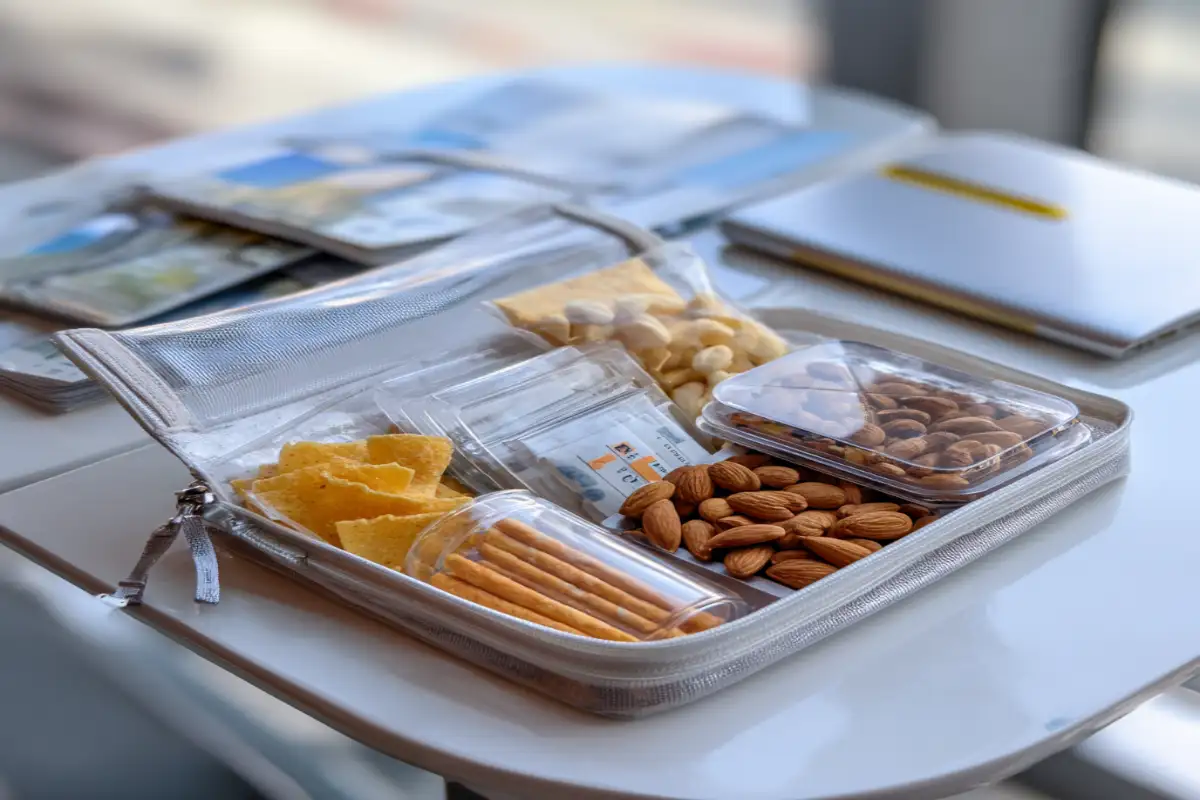 Airport-friendly keto snacks packed for TSA-approved travel