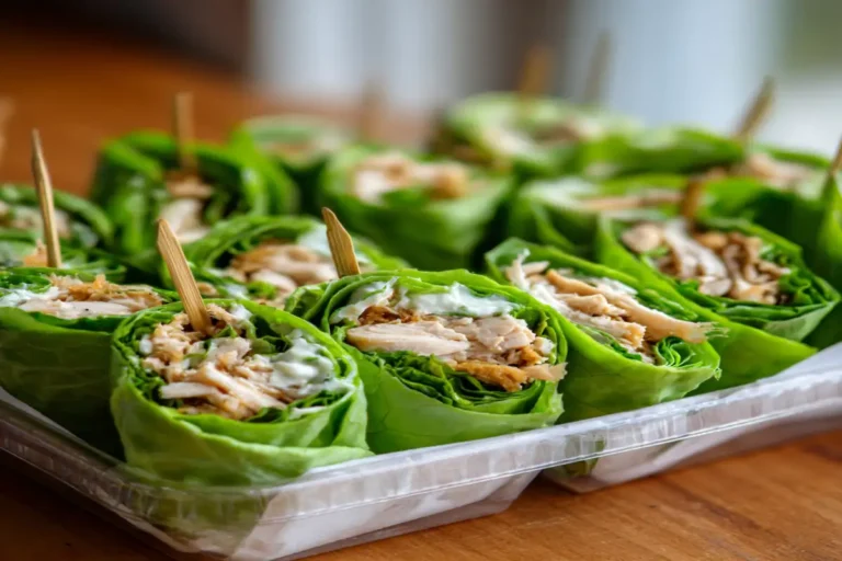 Keto meals for road trips featuring turkey and cheese lettuce wraps