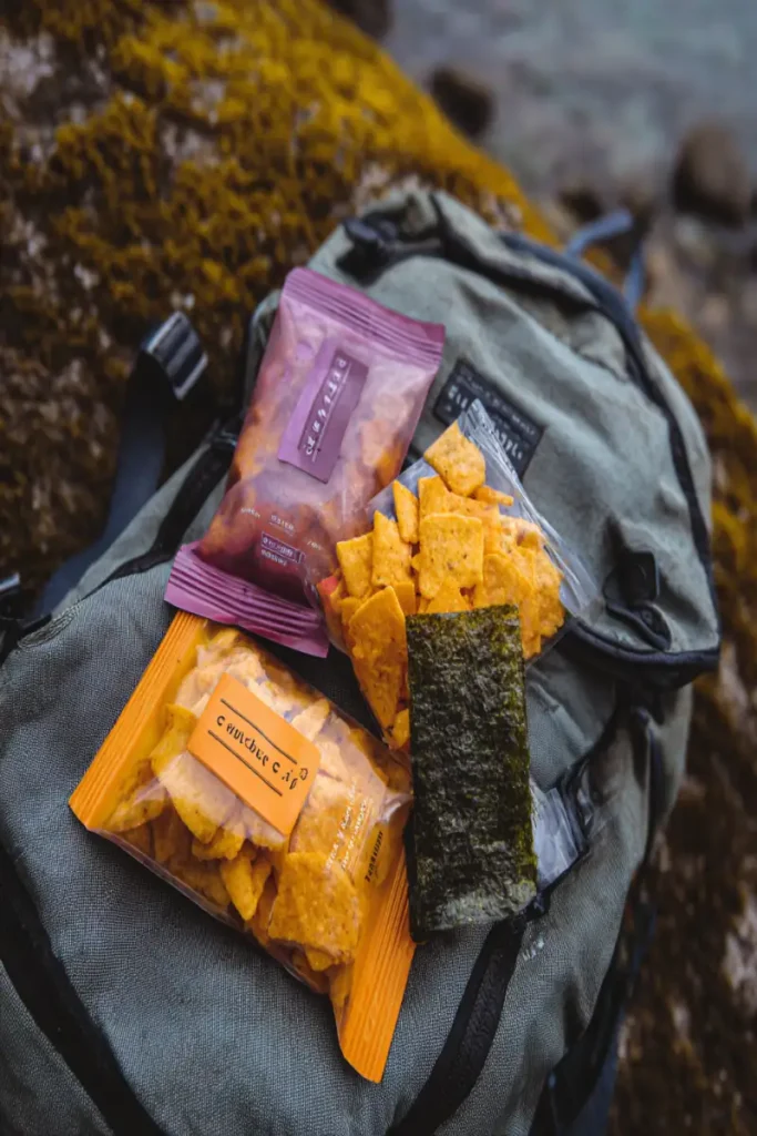 No-refrigeration keto recipes for travelers including cheese crisps and seaweed