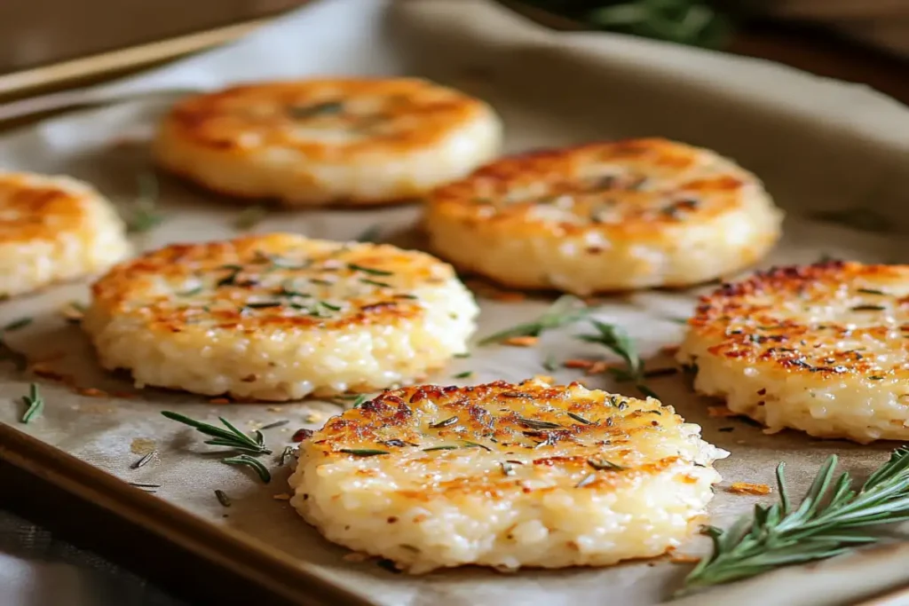 Keto Friendly Rice Cakes: The Best Low-Carb Alternatives That Actually Satisfy 9 Savory keto rice cakes made with almond flour, cheese, and herbs baked until golden brown